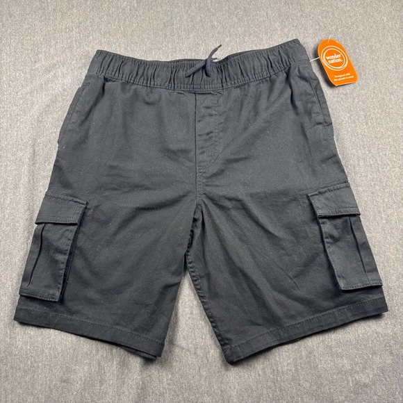 wonder nation Other - Wonder Nation Boys Black Cargo Shorts XL 14-16 Pull On Elastic Waist NWT